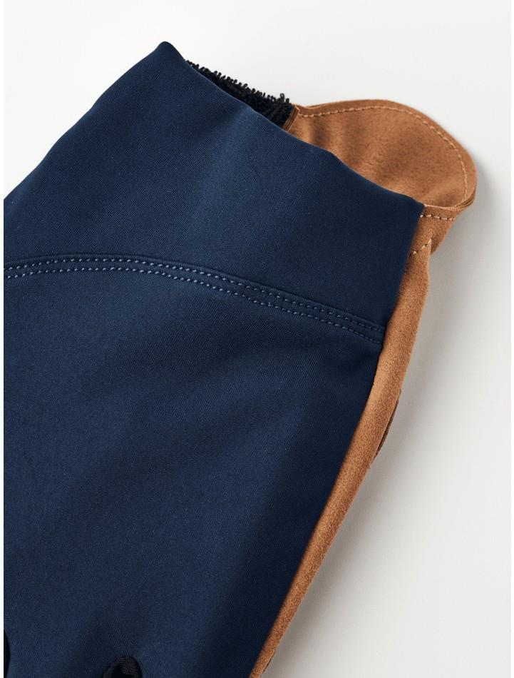 Spiro Short 5-Finger Gloves - navy / tan 1