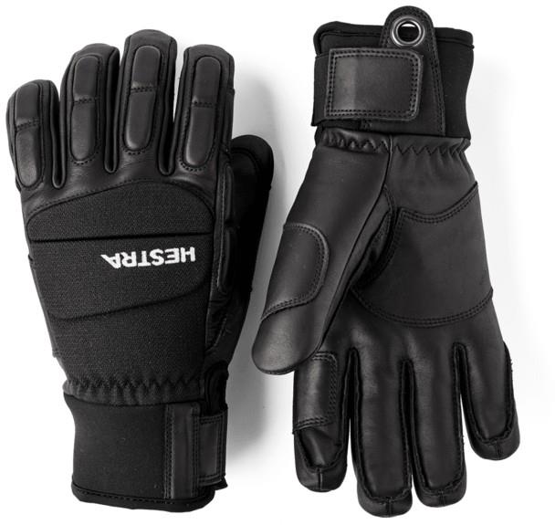 Vertical Cut Freeride 3-Finger Gloves - black / black 1