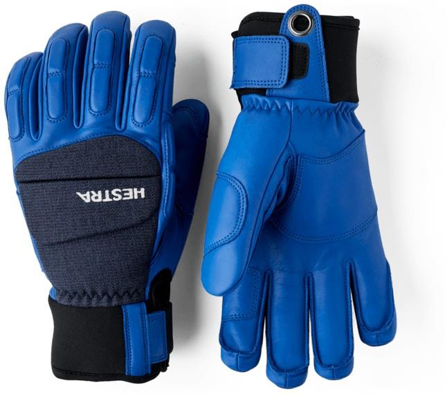 Vertical Cut Freeride 3-Finger Gloves - royal blue / navy 1