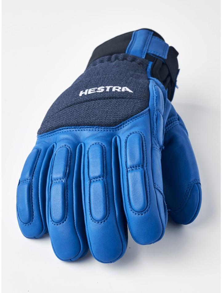 Vertical Cut Freeride 3-Finger Gloves - royal blue / navy 1