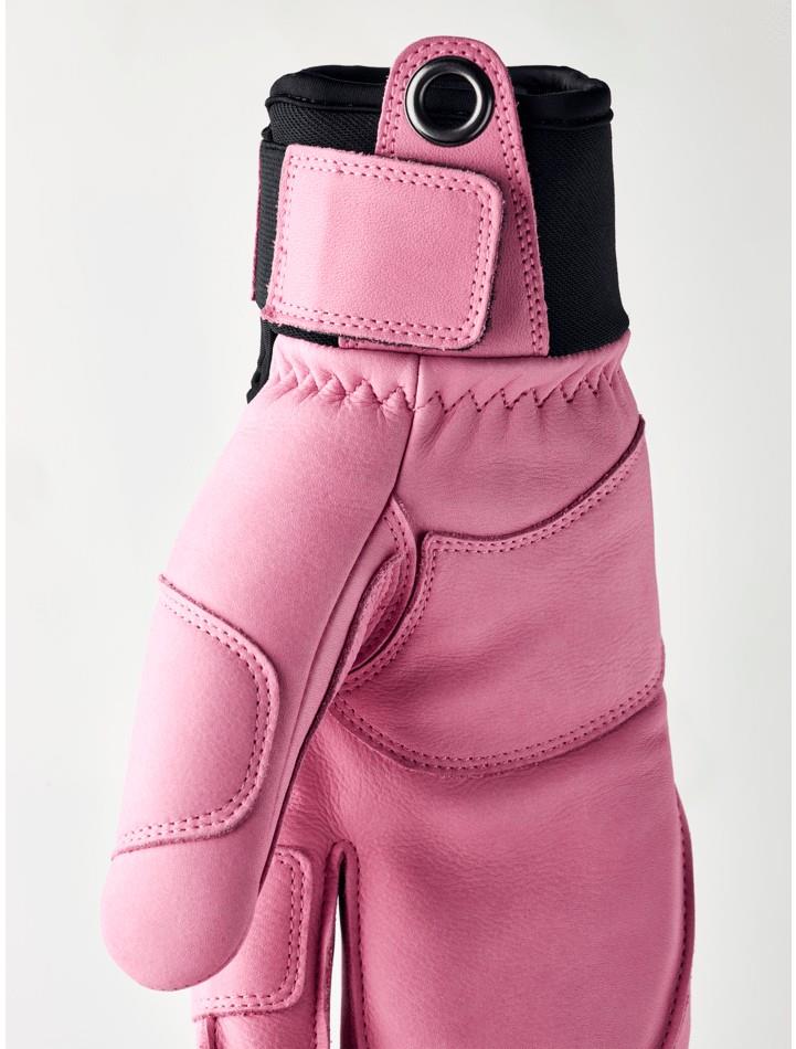Vertical Cut Freeride 3-Finger - cerise / mustard 1