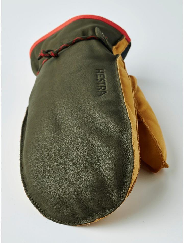 Wakayama Mitts - loden / tan 1