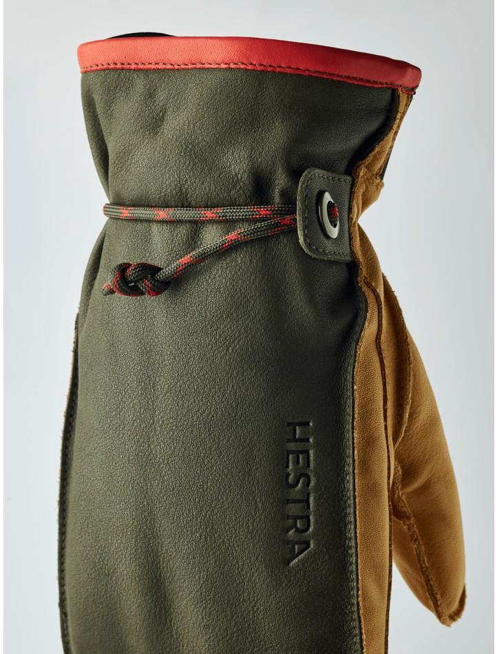 Wakayama Mitts - loden / tan 1