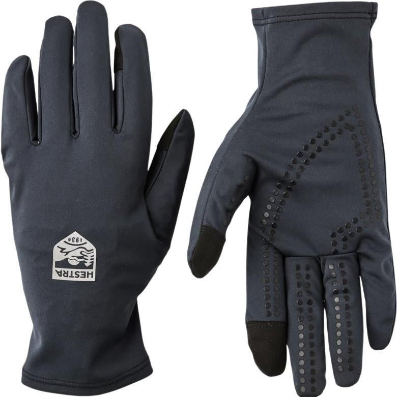 Windbreaker Liner Light 5-Finger Gloves - black 1