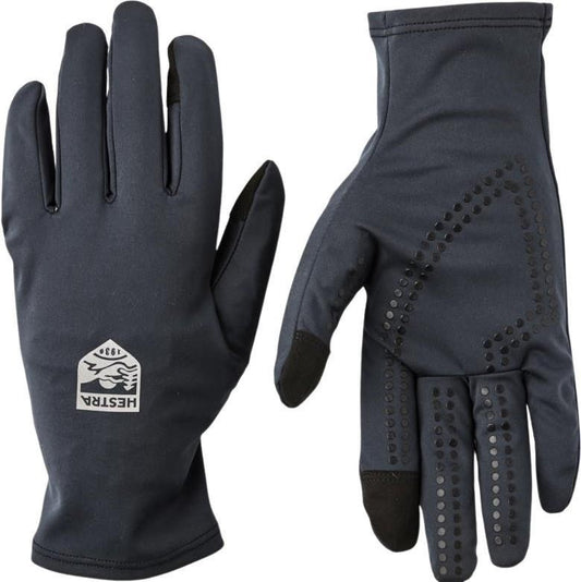 Windbreaker Liner Light 5-Finger Gloves - black 1