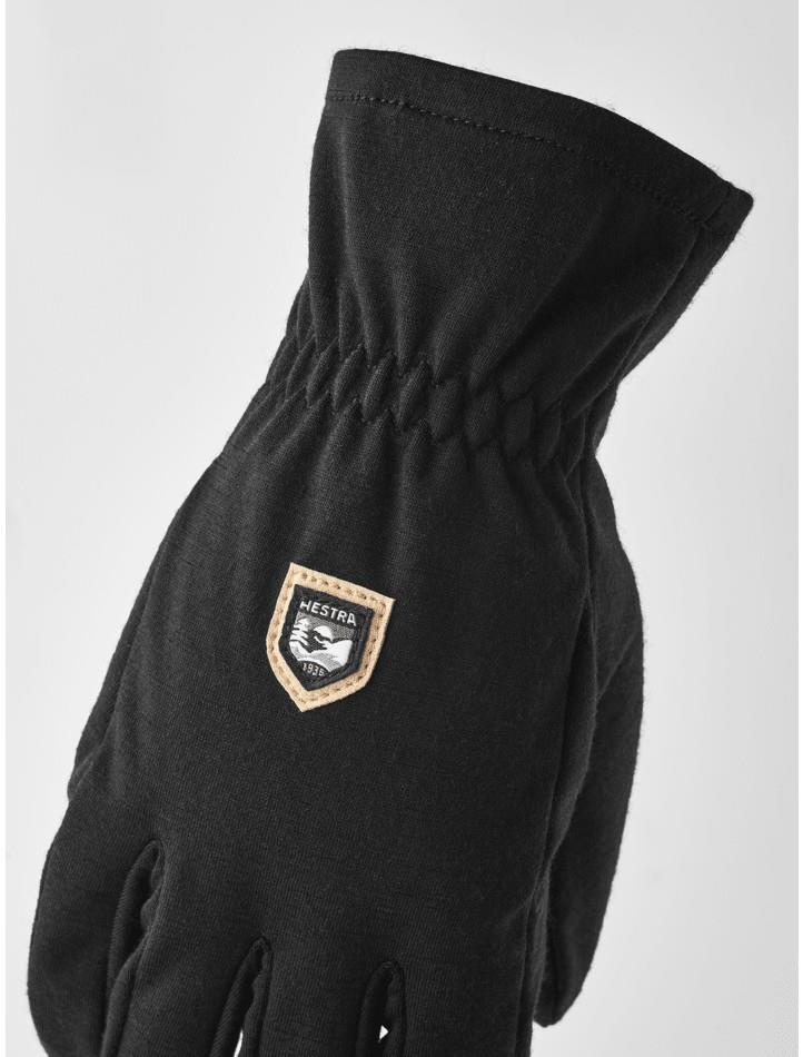 Windwool Merino Glove Liner - black 1