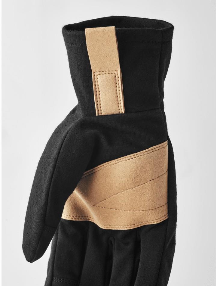 Windwool Merino Glove Liner - black 1