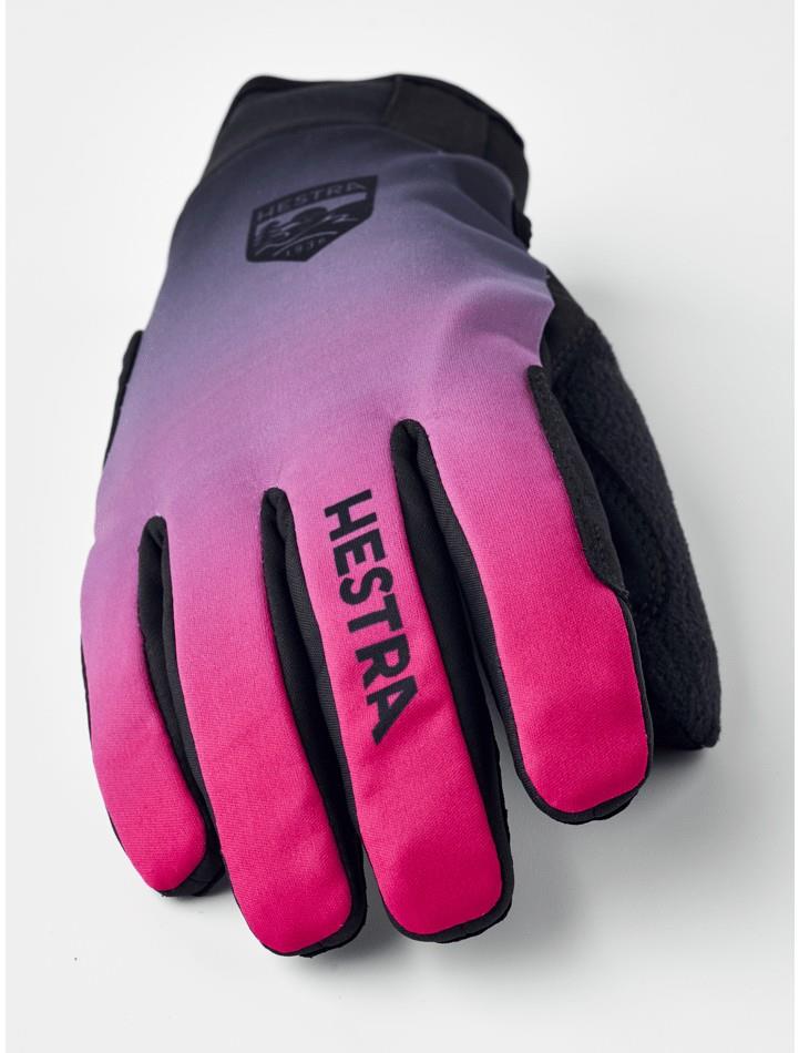 XC Pace Gloves - fuchsia print 1