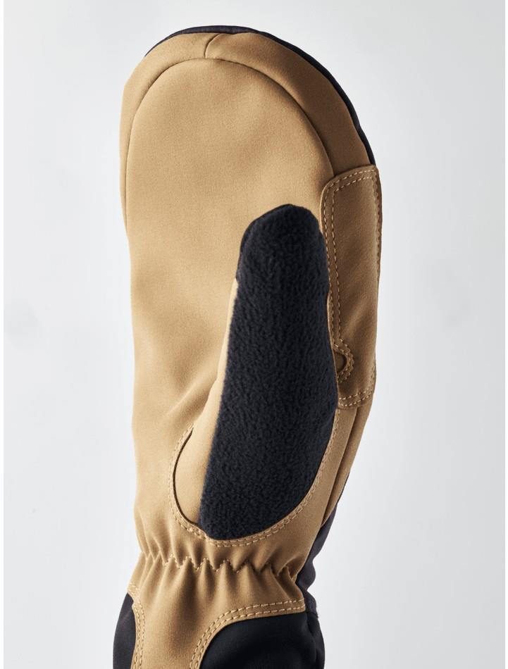 XC Primaloft Mitts - Womens - plum / tan 1