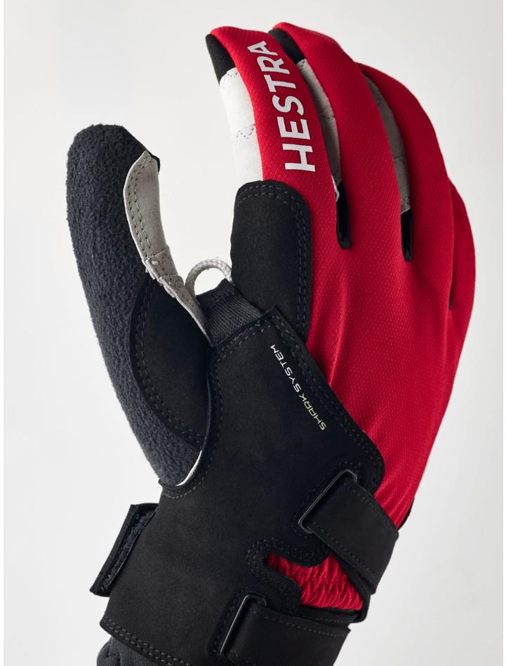 XC Wool Terry Shark - red / light grey 1
