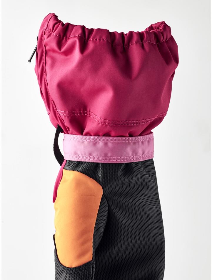 Zip Mitts - Baby - orange / orchid 1