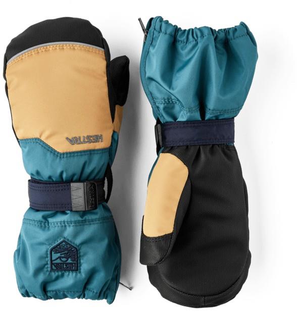 Zip Mitts - Baby - sand / petrol 1