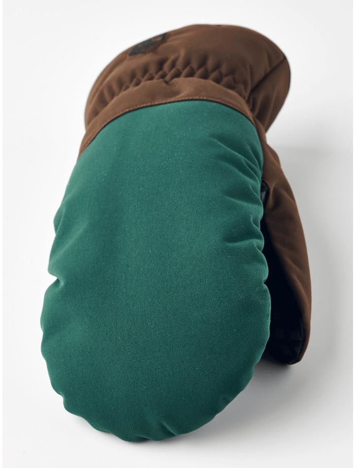 reMix Hajka Mitts - bottle green / espresso 1