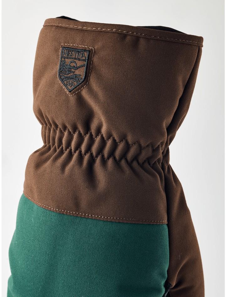 reMix Hajka Mitts - bottle green / espresso 1