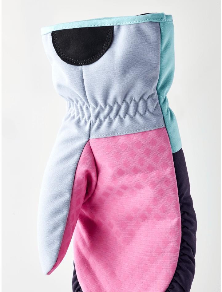 reMix Hajka Mitts - dark plum / mint 1