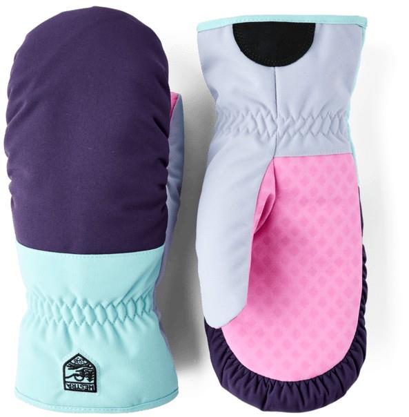 reMix Hajka Mitts - dark plum / mint 1
