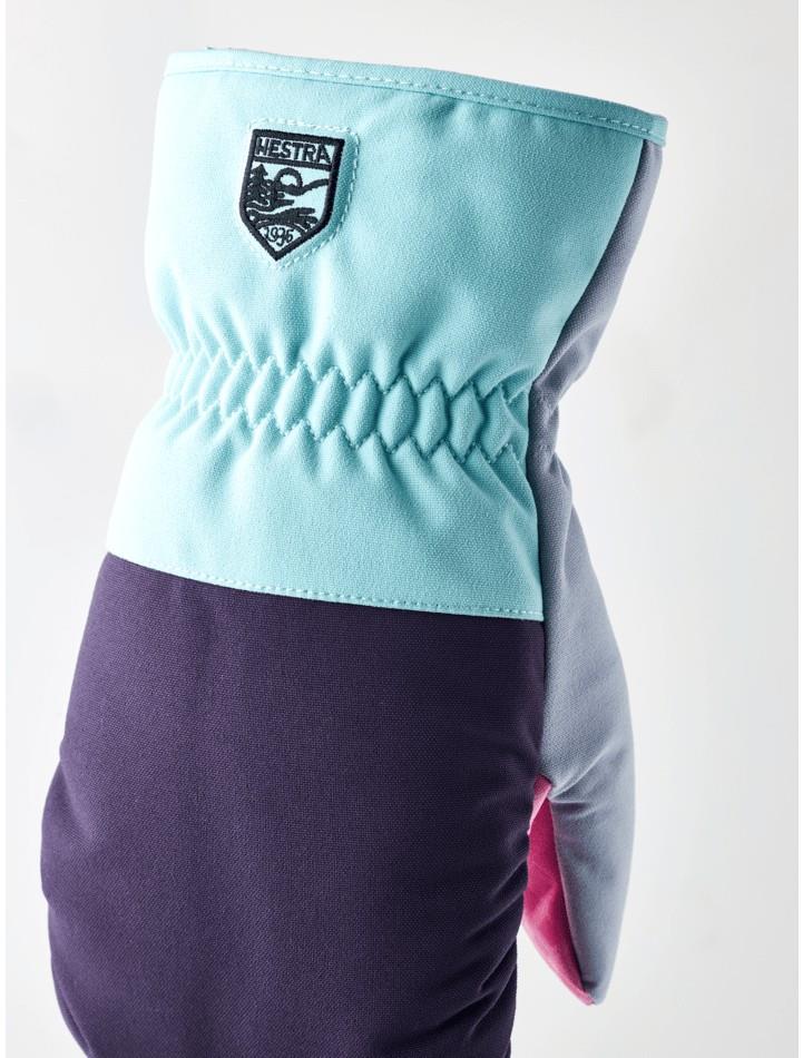reMix Hajka Mitts - dark plum / mint 1