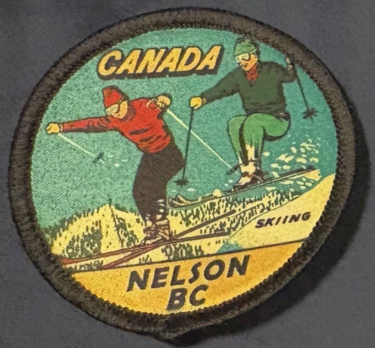 Retro Patch - nelson skiiers 1