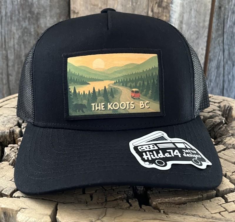 `The Koots` Foam Trucker with Printed Patch - black 1