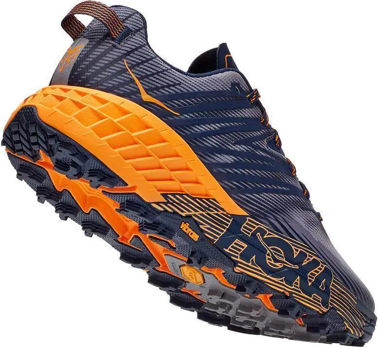 Speedgoat 4 - Mens  - Black Iris / Bright Marigold 3