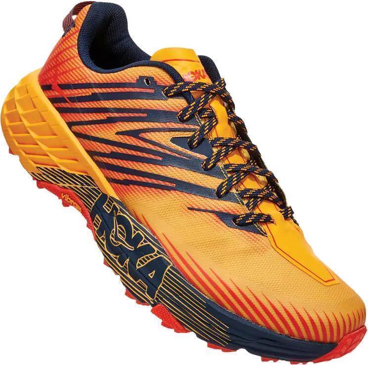 Speedgoat 4 - Mens  - Gold Fusion / Black Iris 1