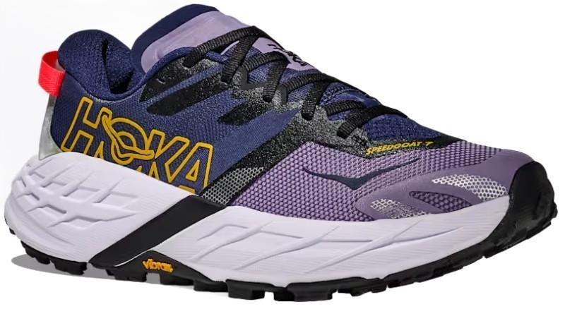 Speedgoat 7, B Width - Womens - berry jam / starlight glow 1