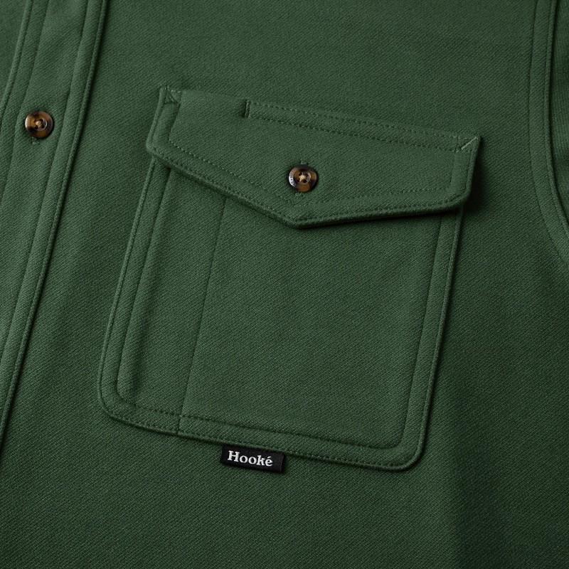 Adventure Flannel Shirt - Mens - forest green 1