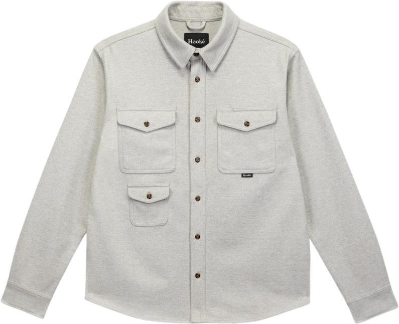 Adventure Flannel Shirt - Mens - mineral grey 1