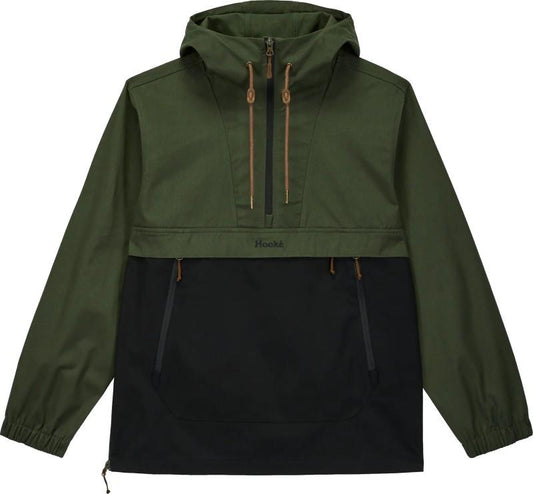 Anorak - Mens - dark green / black 1