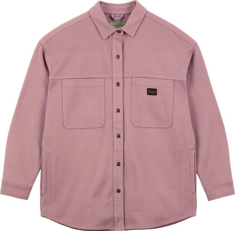 Bay Oversized Shirt - Womens - Light Mauve 1