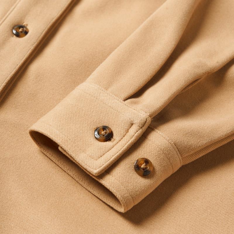 Bay Oversized Shirt - Womens - Tan 4