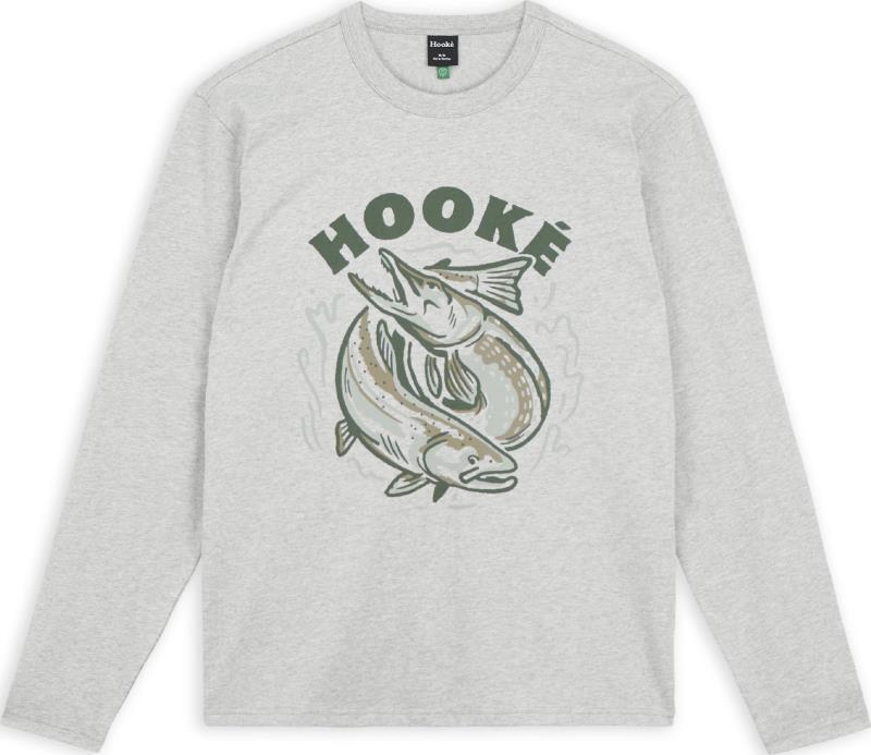 Big Fish LS Tee - Mens - Heather Grey 1