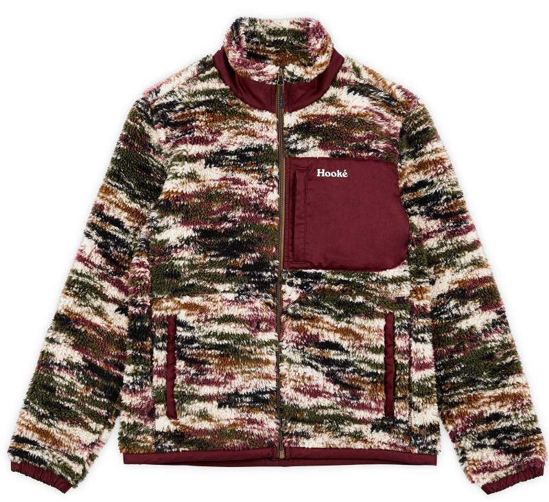 Bobcat Pile Work Jacket - Womens - Burgundy 1