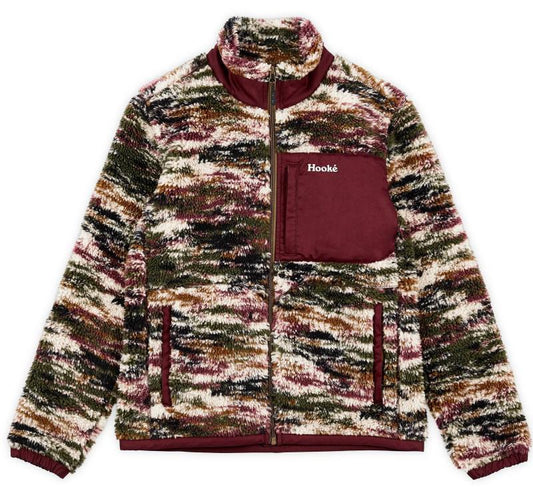 Bobcat Pile Work Jacket - Womens - Burgundy 1