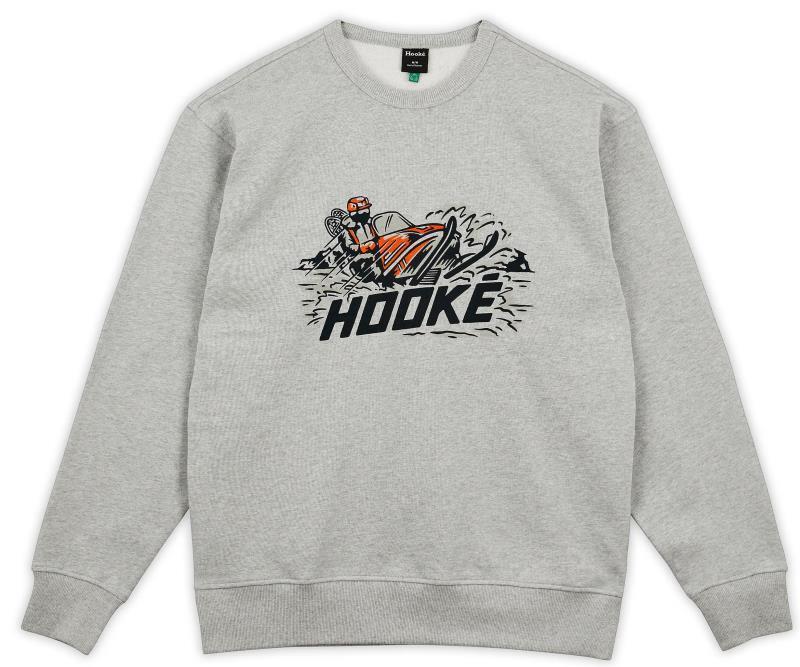 Bushplane Crewneck - Mens - Heather Grey 1