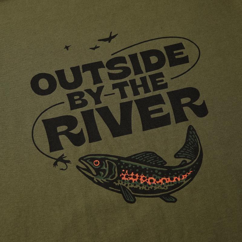 Bushplane T-Shirt - Mens - Burnt Olive 2