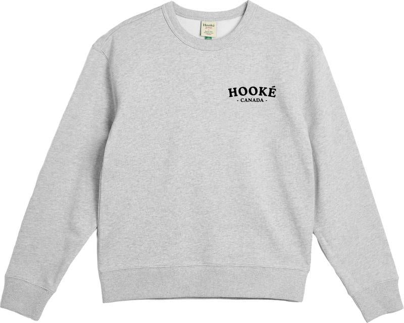 Canadian Icons Crewneck - Womens - heather grey 1