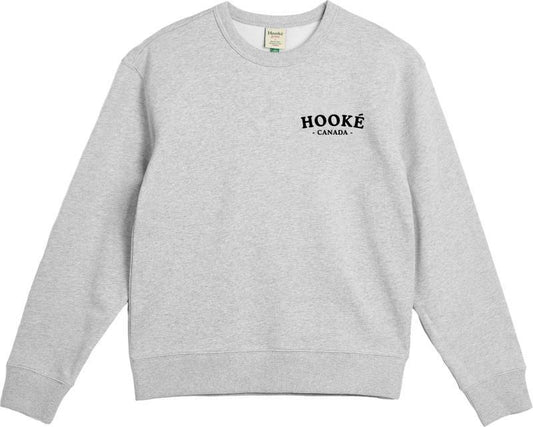 Canadian Icons Crewneck - Womens - heather grey 1