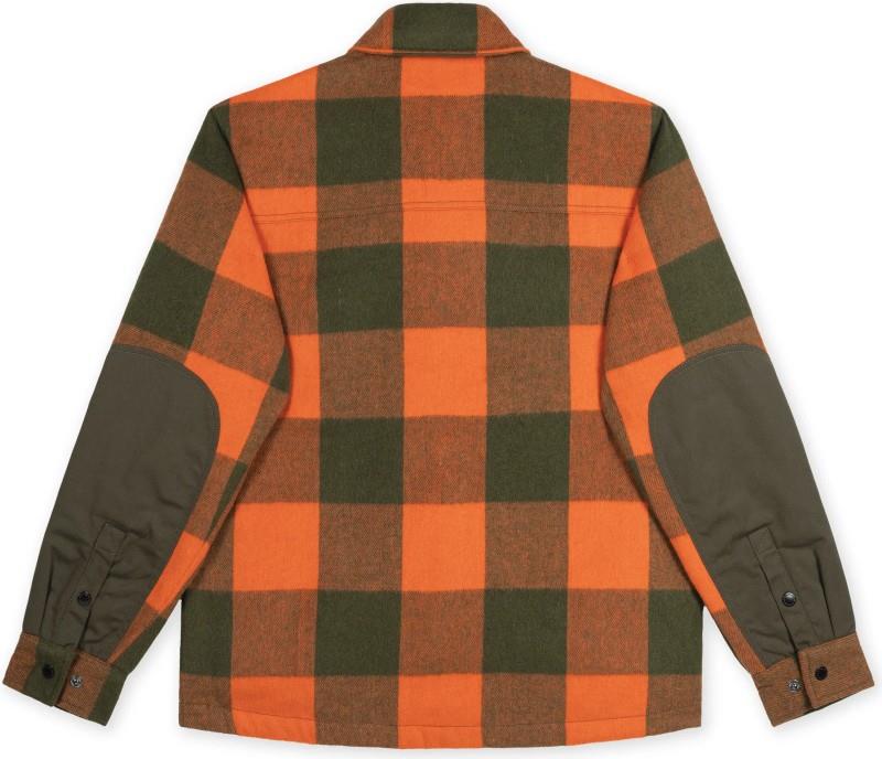 Canadian Insulated Shirt - Mens - blaze orange / dark olive 1