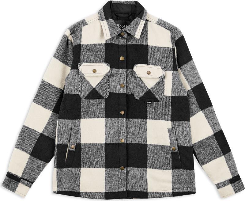 Canadian Insulated Shirt - Womens - Black / Cream 1