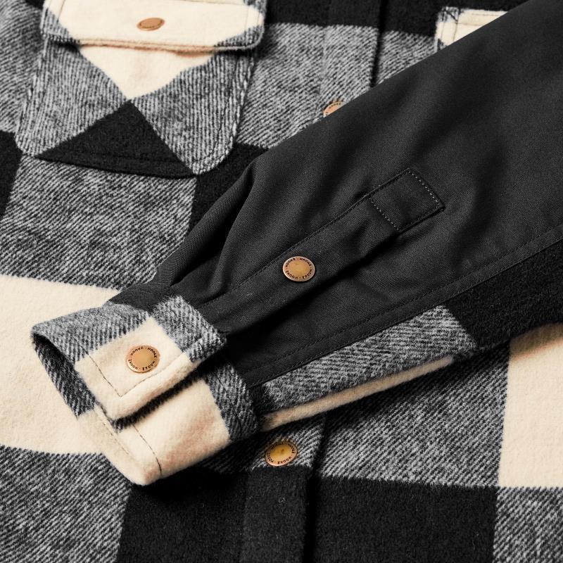 Canadian Insulated Shirt - Womens - Black / Cream 4