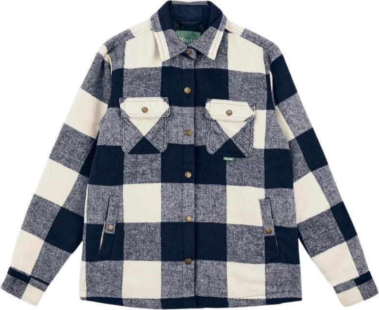 Canadian Insulated Shirt - Womens - Navy / Cream 1