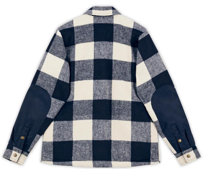 Canadian Insulated Shirt - Womens - Navy / Cream 2