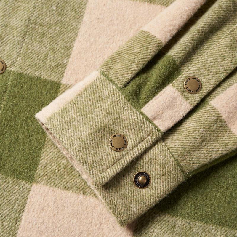 Canadian Overshirt - Mens - Calla Green / Tan 5