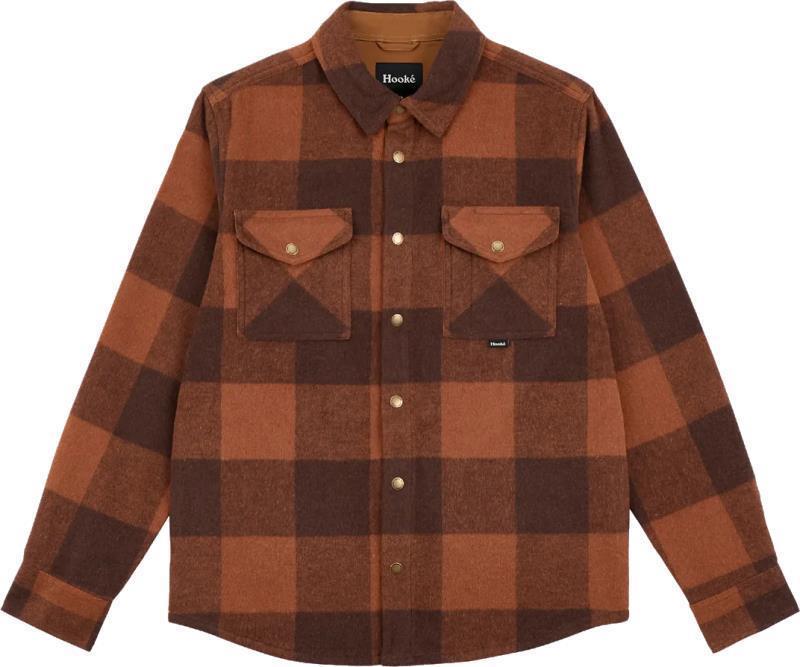 Canadian Overshirt - Mens - Camel / Brick 1