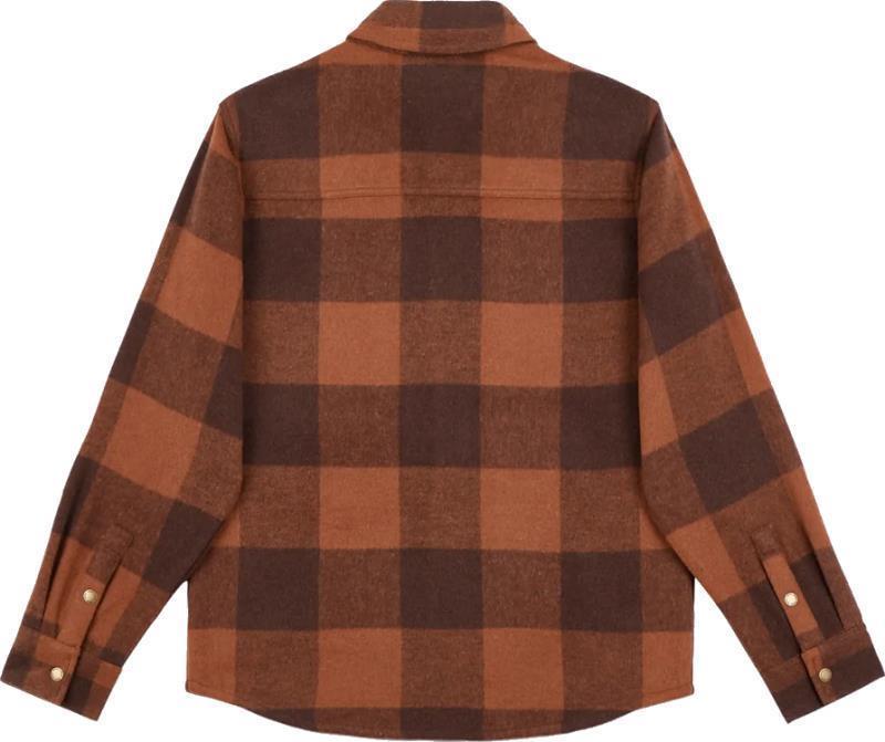 Canadian Overshirt - Mens - Camel / Brick 2