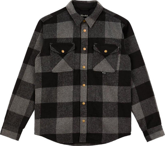 Canadian Overshirt - Mens - Charcoal / Black 1