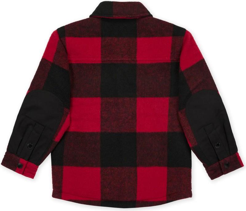 Canadian Overshirt - Mens - red / black 1