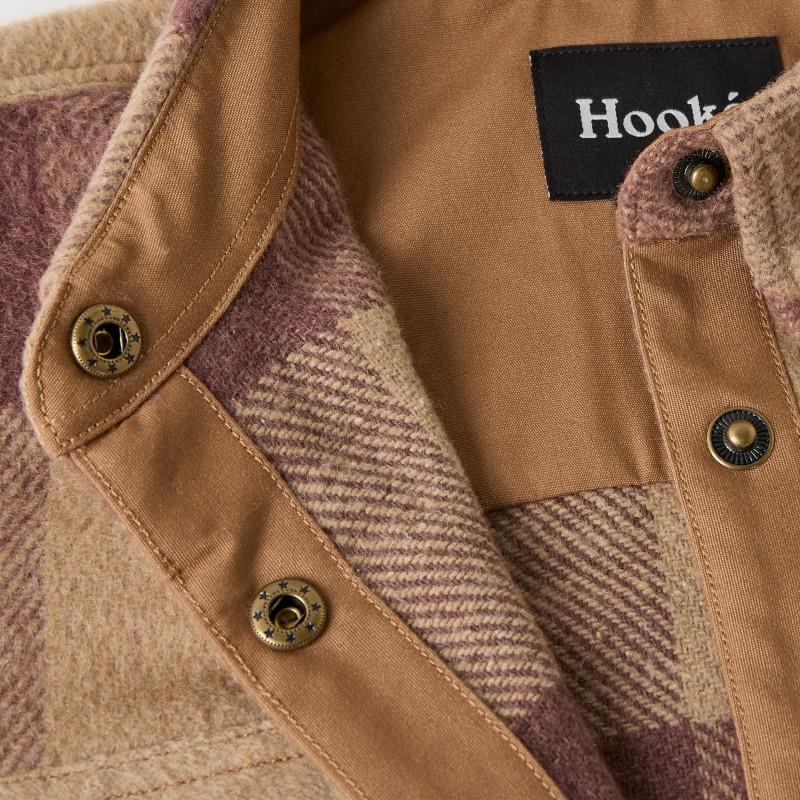Canadian Overshirt - Womens - tan / root beer 1