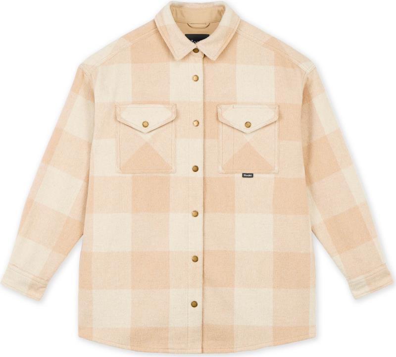 Canadian Oversized Shirt - Womens - Oatmeal / Tan 1